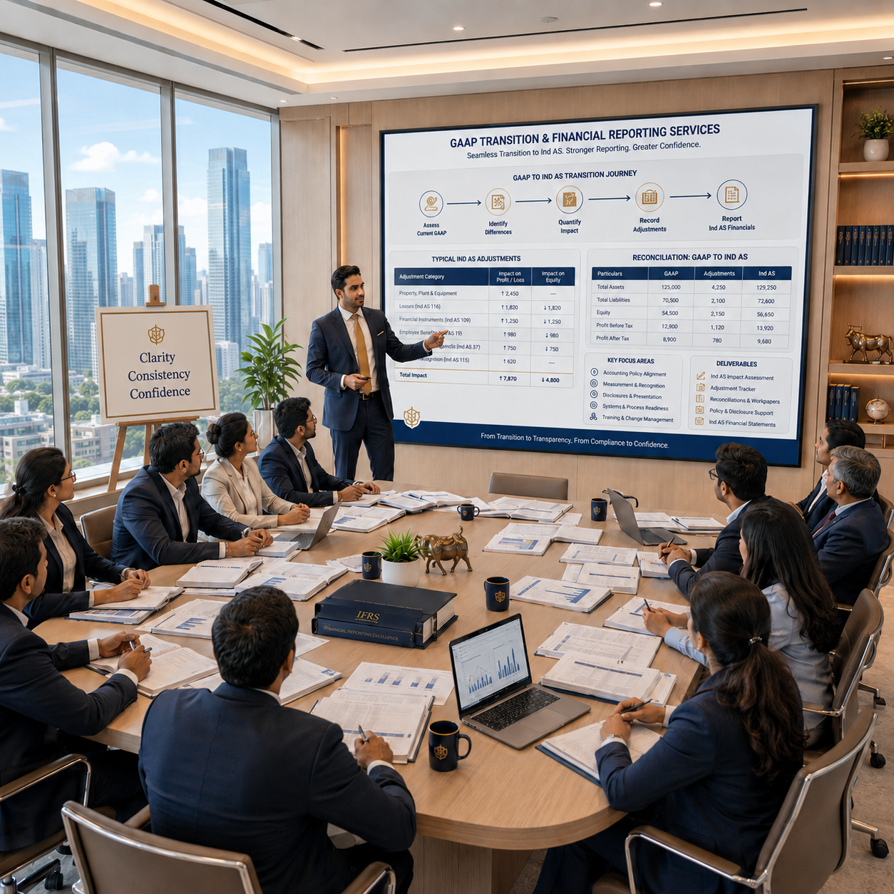 GAAP Transition & Financial Reporting Services